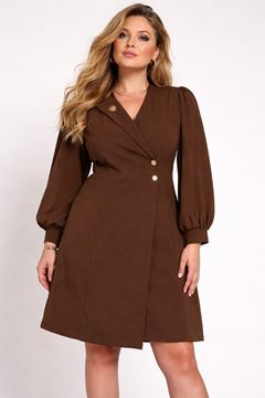Picture of CURVY GIRL QUALITY CASUAL SMART DRESS